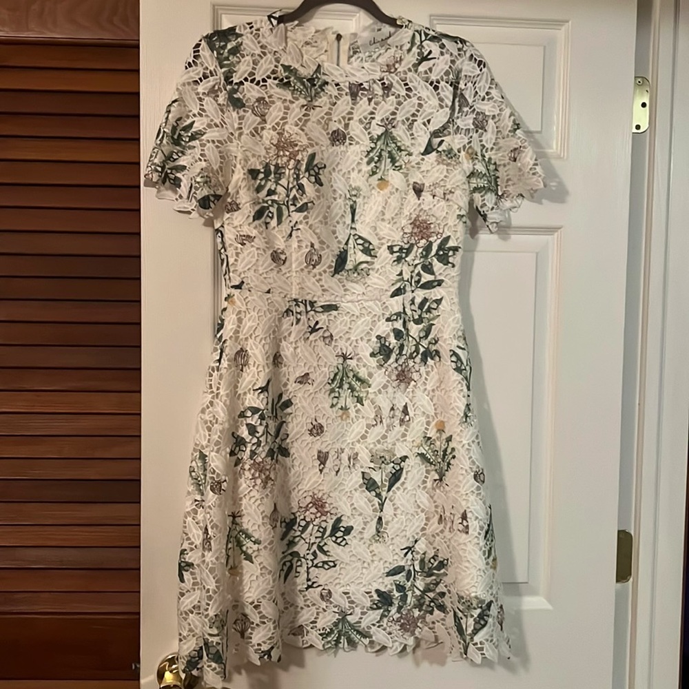 Wildflower Crochet Flare Dress